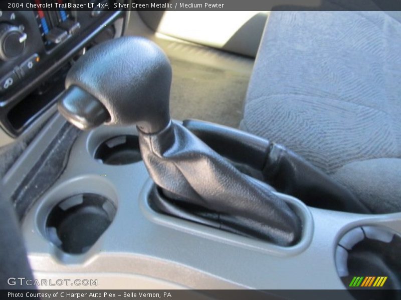 Silver Green Metallic / Medium Pewter 2004 Chevrolet TrailBlazer LT 4x4