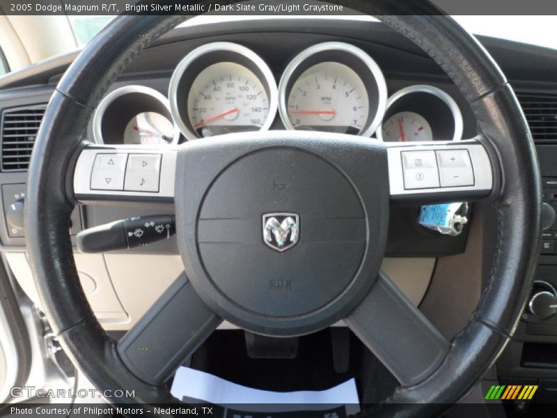 Bright Silver Metallic / Dark Slate Gray/Light Graystone 2005 Dodge Magnum R/T