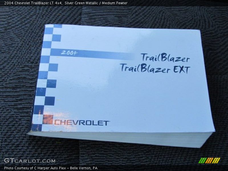 Silver Green Metallic / Medium Pewter 2004 Chevrolet TrailBlazer LT 4x4