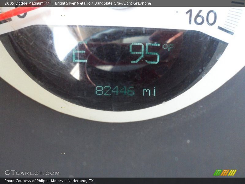 Bright Silver Metallic / Dark Slate Gray/Light Graystone 2005 Dodge Magnum R/T