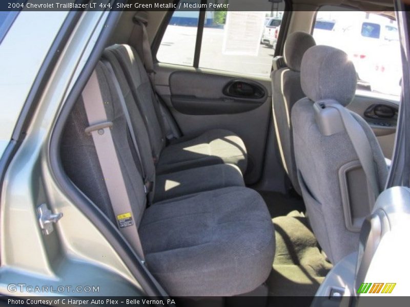 Silver Green Metallic / Medium Pewter 2004 Chevrolet TrailBlazer LT 4x4