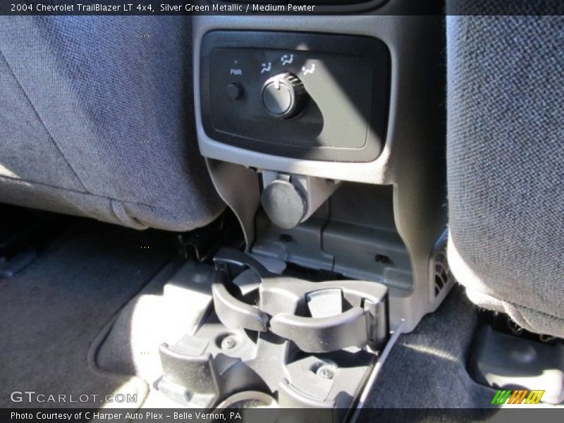 Silver Green Metallic / Medium Pewter 2004 Chevrolet TrailBlazer LT 4x4