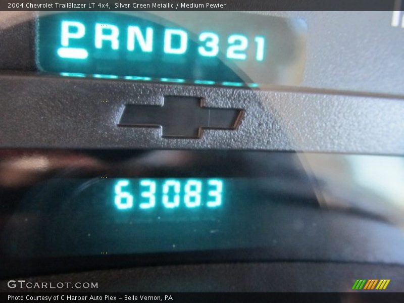 Silver Green Metallic / Medium Pewter 2004 Chevrolet TrailBlazer LT 4x4