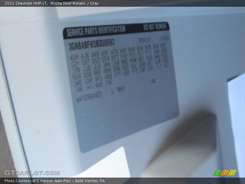 Mocha Steel Metallic / Gray 2011 Chevrolet HHR LT