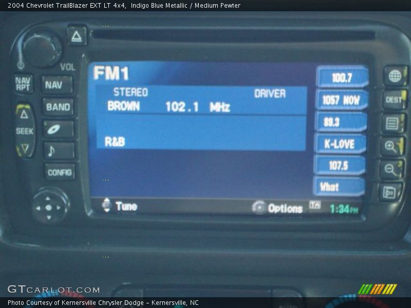 Indigo Blue Metallic / Medium Pewter 2004 Chevrolet TrailBlazer EXT LT 4x4