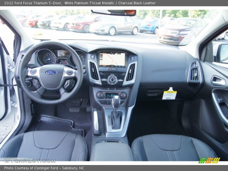 Dashboard of 2012 Focus Titanium 5-Door