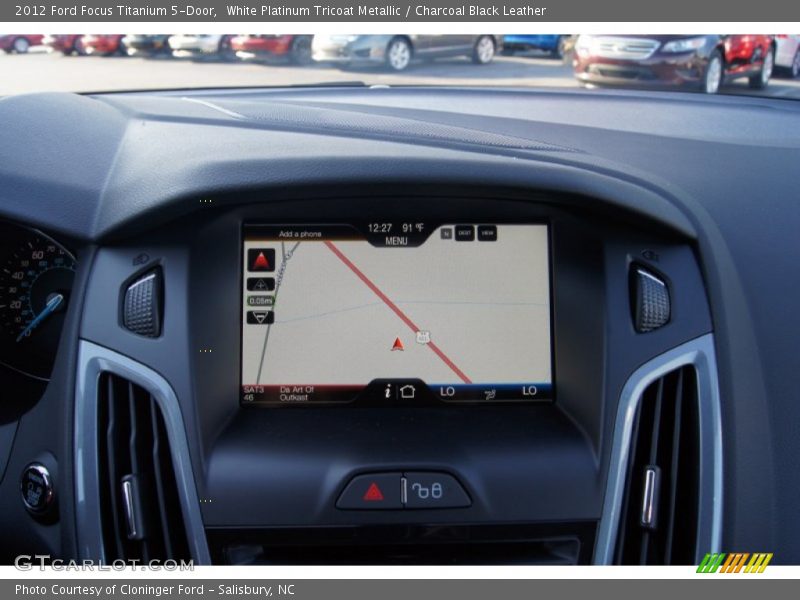 Navigation of 2012 Focus Titanium 5-Door