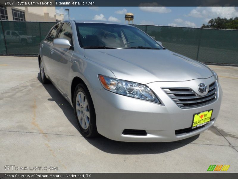 Titanium Metallic / Ash 2007 Toyota Camry Hybrid