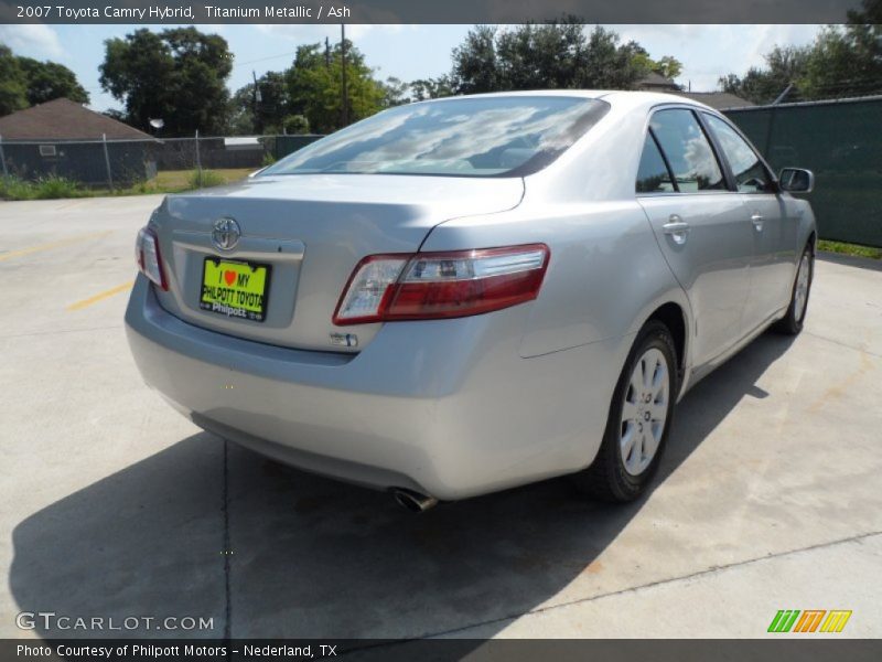Titanium Metallic / Ash 2007 Toyota Camry Hybrid