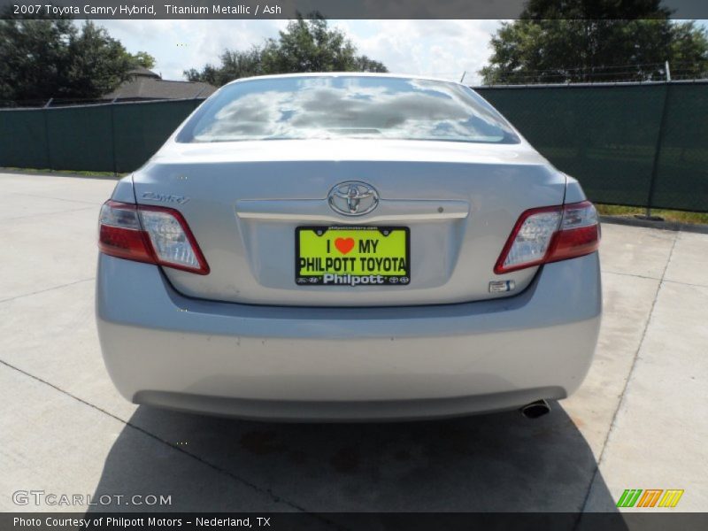 Titanium Metallic / Ash 2007 Toyota Camry Hybrid