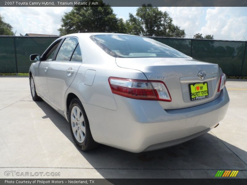 Titanium Metallic / Ash 2007 Toyota Camry Hybrid