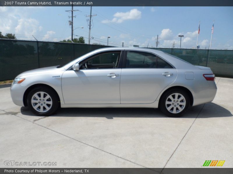 Titanium Metallic / Ash 2007 Toyota Camry Hybrid