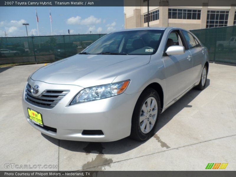 Titanium Metallic / Ash 2007 Toyota Camry Hybrid