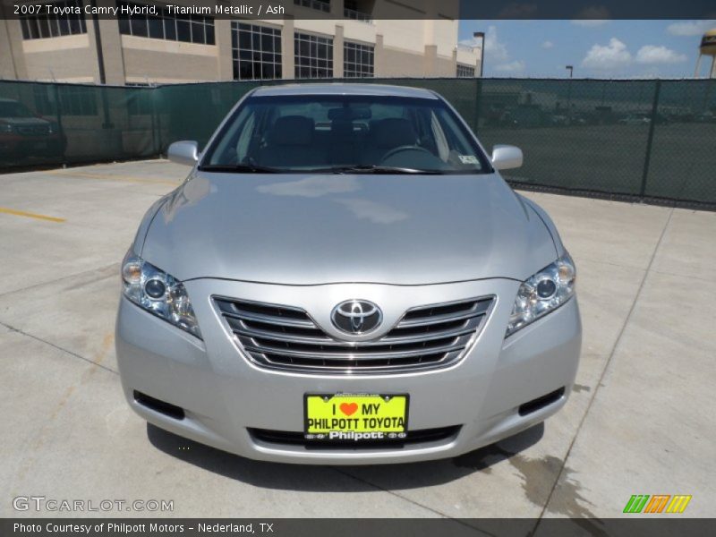 Titanium Metallic / Ash 2007 Toyota Camry Hybrid