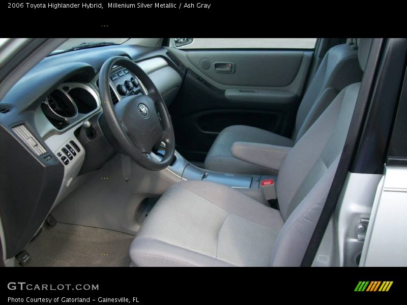 Millenium Silver Metallic / Ash Gray 2006 Toyota Highlander Hybrid