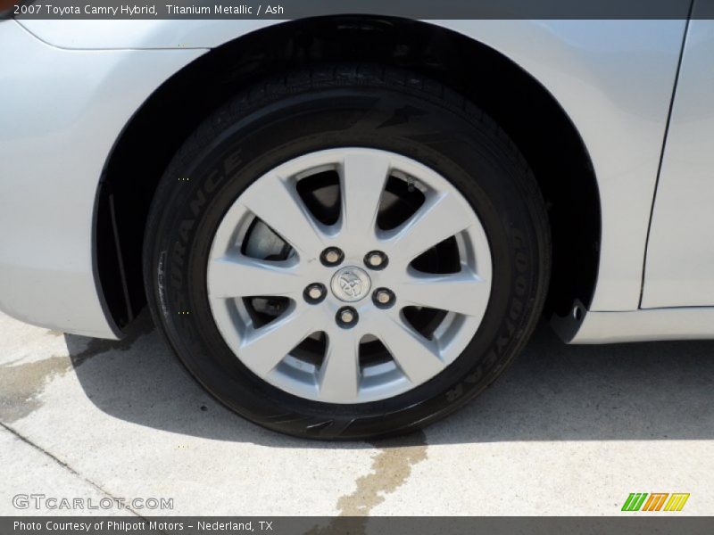 Titanium Metallic / Ash 2007 Toyota Camry Hybrid