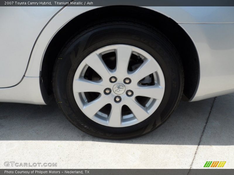 Titanium Metallic / Ash 2007 Toyota Camry Hybrid