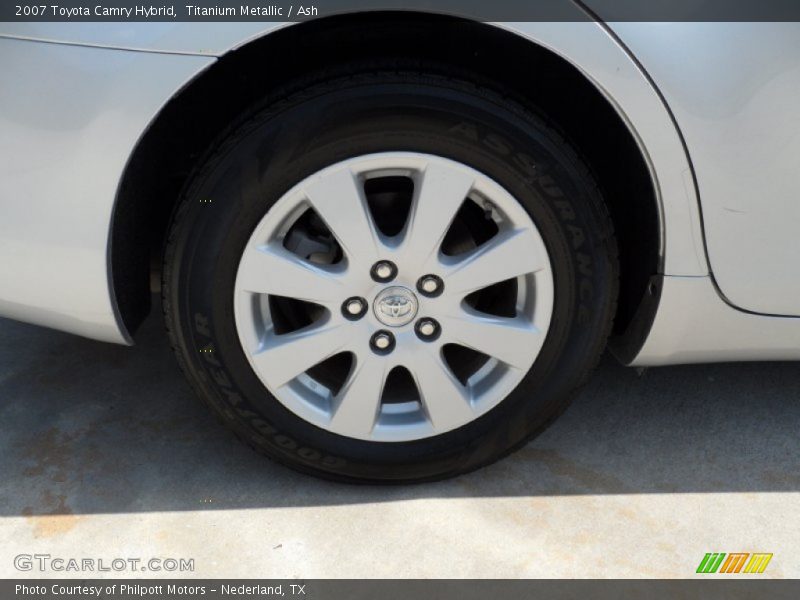 Titanium Metallic / Ash 2007 Toyota Camry Hybrid