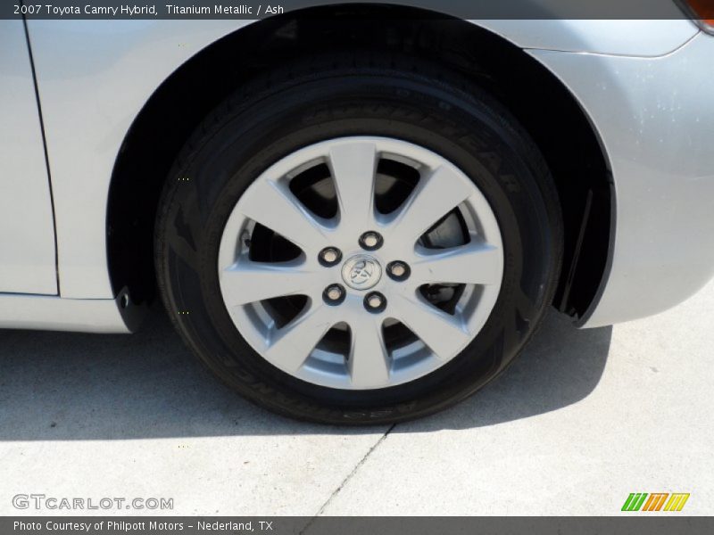 Titanium Metallic / Ash 2007 Toyota Camry Hybrid