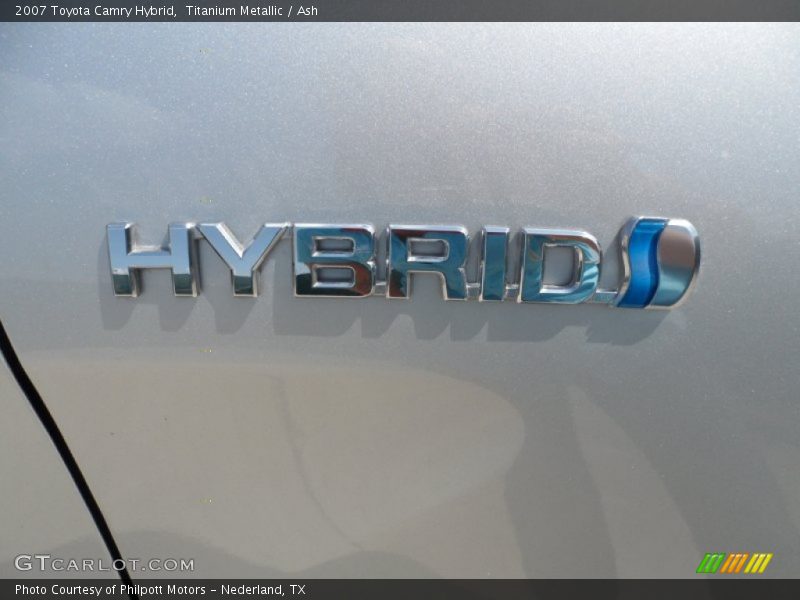 Titanium Metallic / Ash 2007 Toyota Camry Hybrid