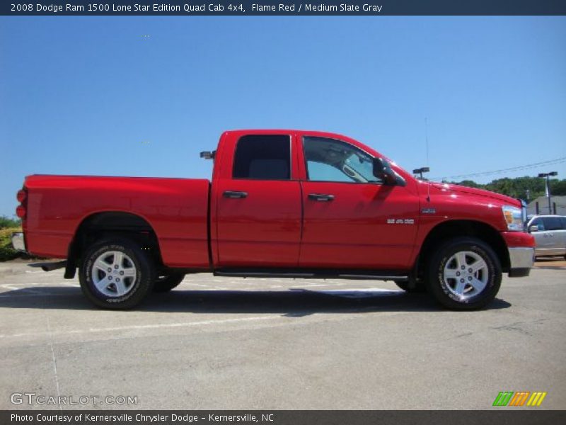  2008 Ram 1500 Lone Star Edition Quad Cab 4x4 Flame Red