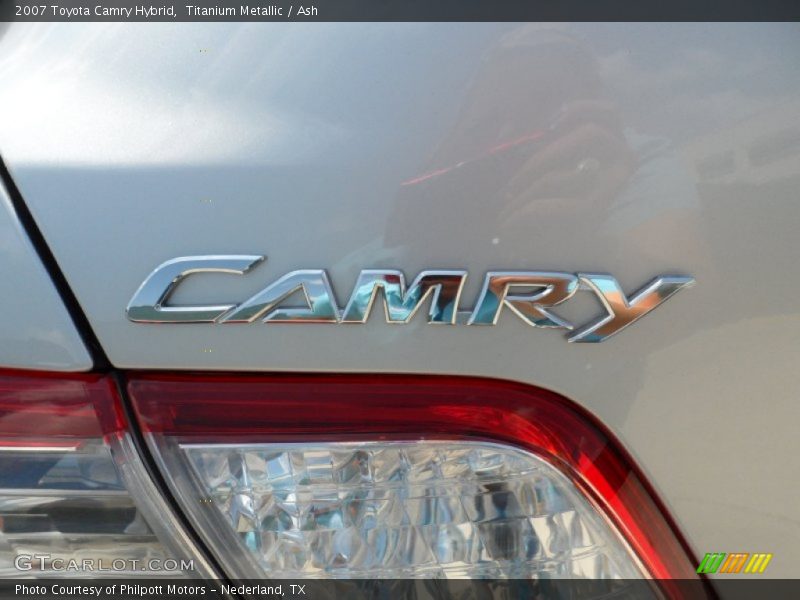 Titanium Metallic / Ash 2007 Toyota Camry Hybrid