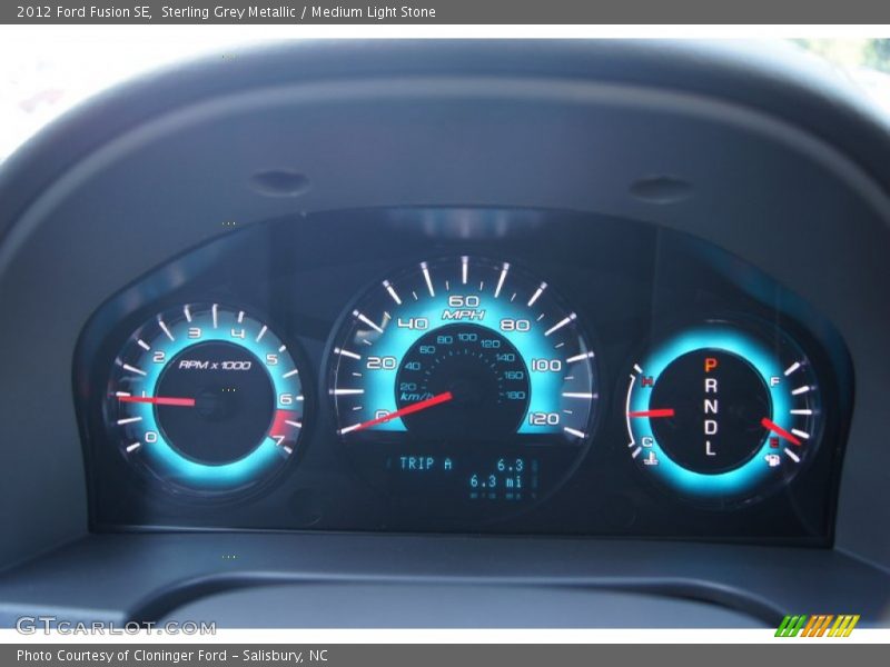  2012 Fusion SE SE Gauges