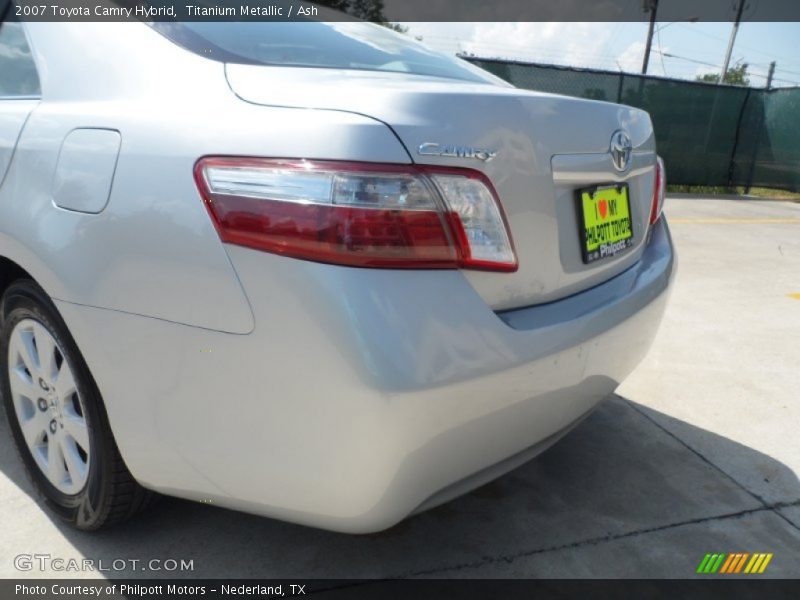 Titanium Metallic / Ash 2007 Toyota Camry Hybrid