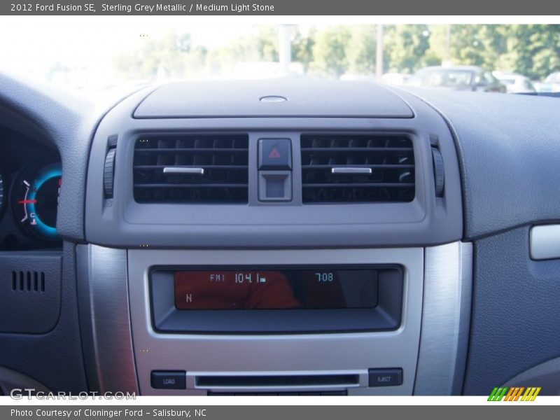 Sterling Grey Metallic / Medium Light Stone 2012 Ford Fusion SE