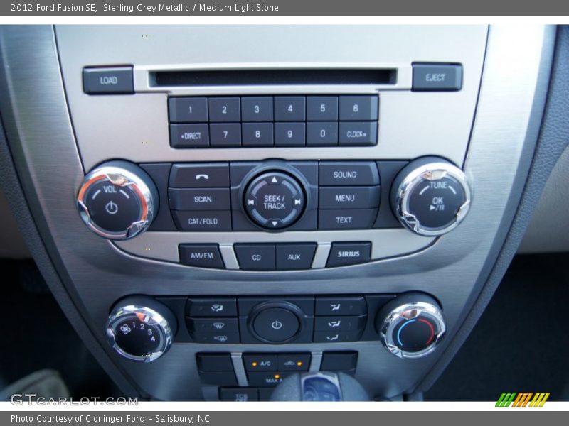Controls of 2012 Fusion SE