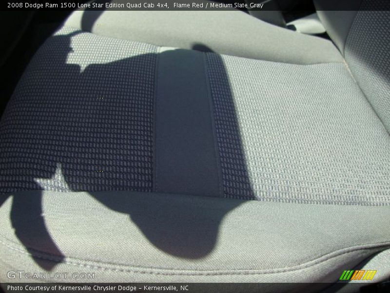 Flame Red / Medium Slate Gray 2008 Dodge Ram 1500 Lone Star Edition Quad Cab 4x4