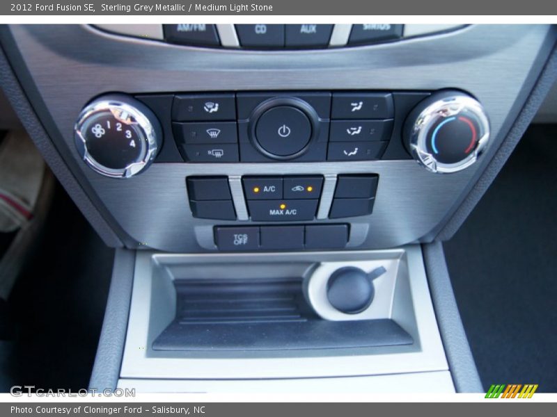 Controls of 2012 Fusion SE