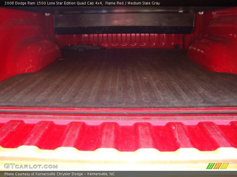 Flame Red / Medium Slate Gray 2008 Dodge Ram 1500 Lone Star Edition Quad Cab 4x4