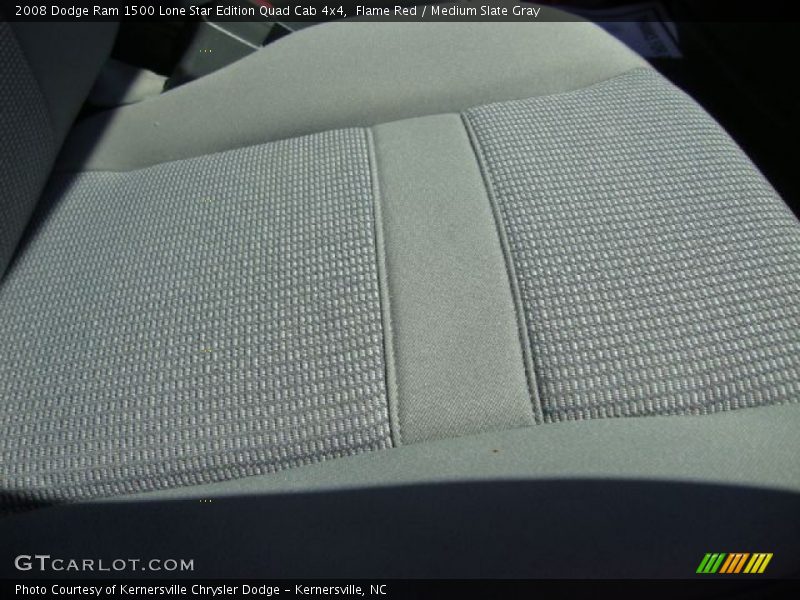 Flame Red / Medium Slate Gray 2008 Dodge Ram 1500 Lone Star Edition Quad Cab 4x4