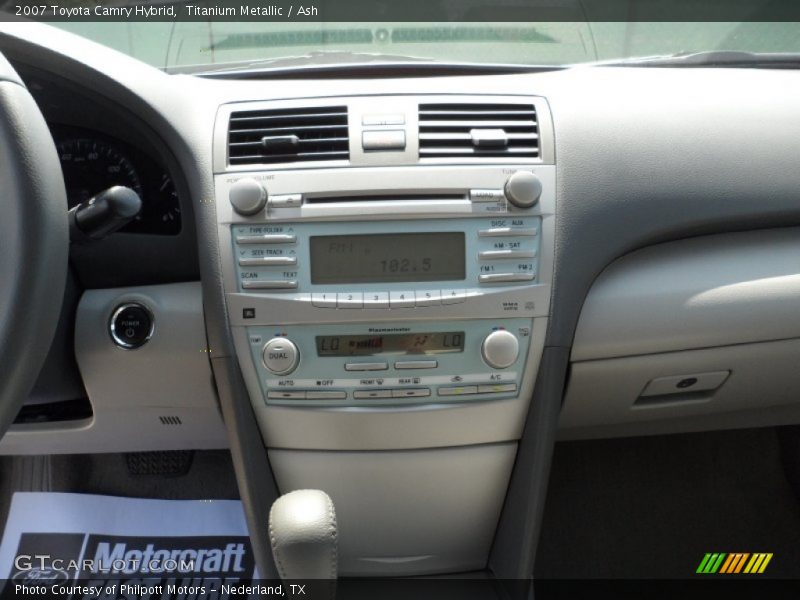 Titanium Metallic / Ash 2007 Toyota Camry Hybrid
