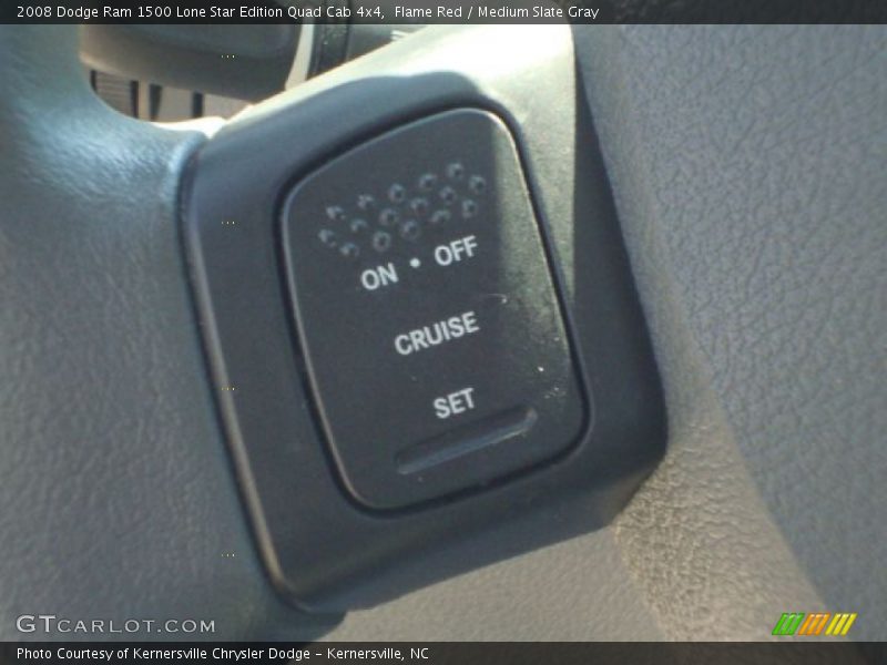 Flame Red / Medium Slate Gray 2008 Dodge Ram 1500 Lone Star Edition Quad Cab 4x4