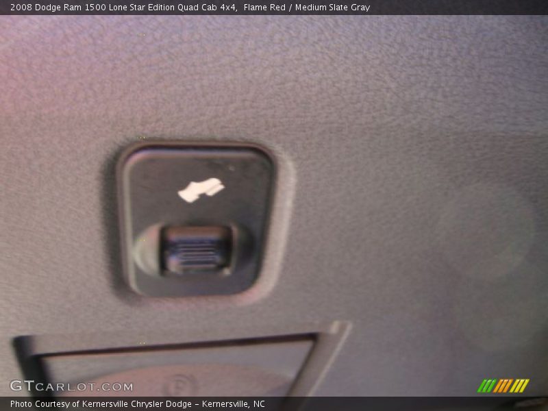 Flame Red / Medium Slate Gray 2008 Dodge Ram 1500 Lone Star Edition Quad Cab 4x4