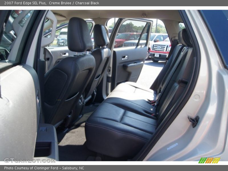 Creme Brulee / Charcoal Black 2007 Ford Edge SEL Plus