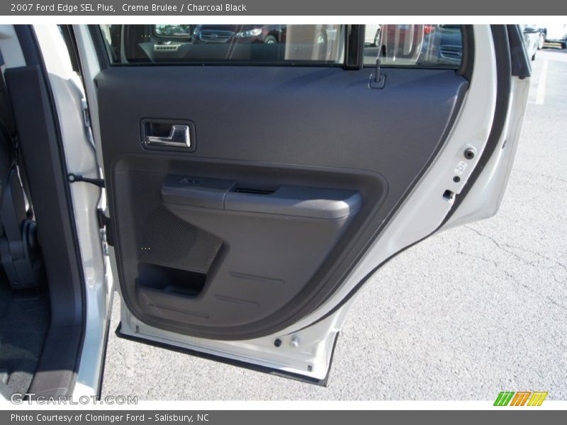 Creme Brulee / Charcoal Black 2007 Ford Edge SEL Plus