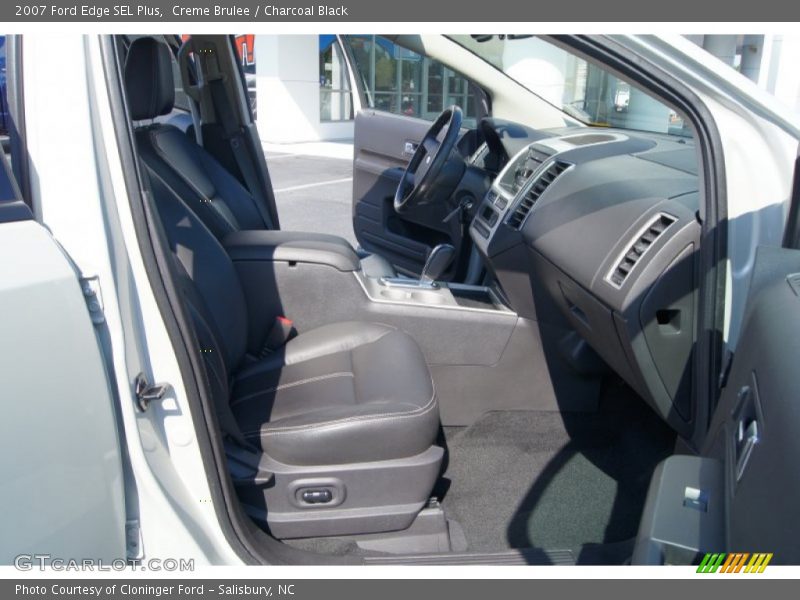 Creme Brulee / Charcoal Black 2007 Ford Edge SEL Plus