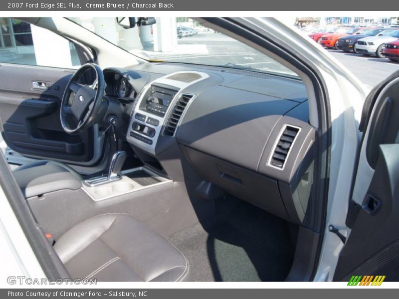 Creme Brulee / Charcoal Black 2007 Ford Edge SEL Plus
