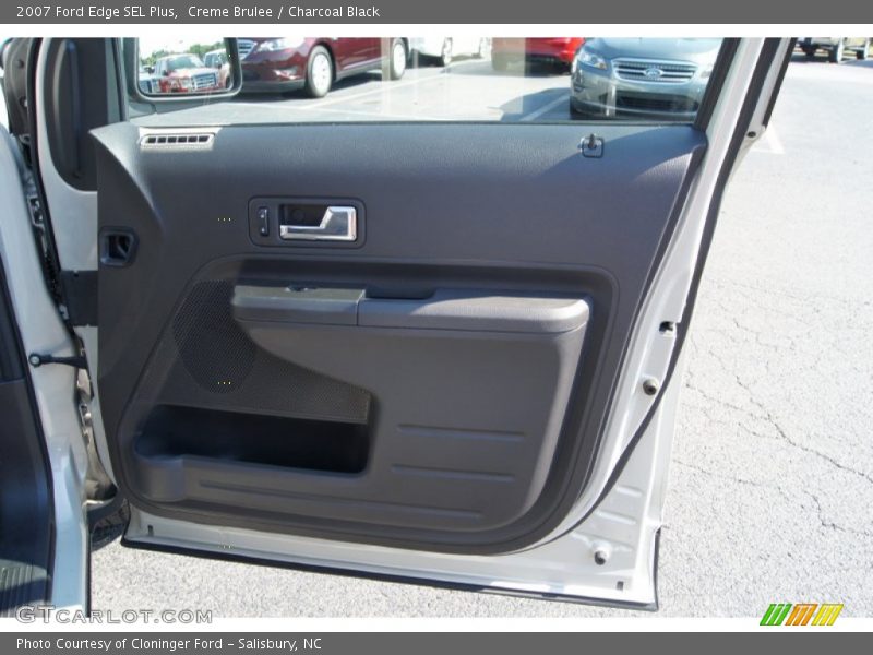 Creme Brulee / Charcoal Black 2007 Ford Edge SEL Plus