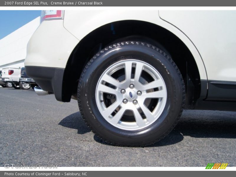 Creme Brulee / Charcoal Black 2007 Ford Edge SEL Plus