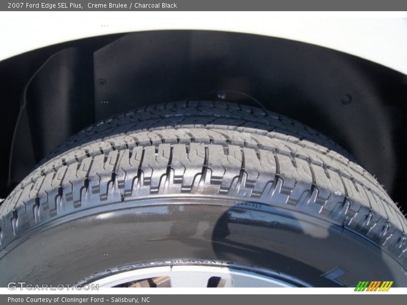 Creme Brulee / Charcoal Black 2007 Ford Edge SEL Plus