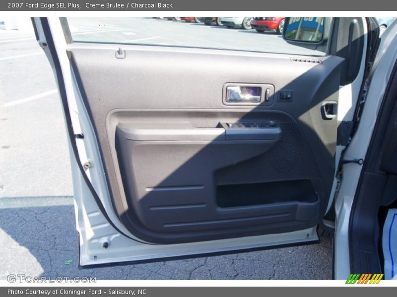 Creme Brulee / Charcoal Black 2007 Ford Edge SEL Plus