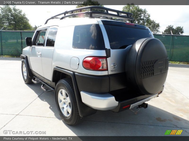 Titanium Metallic / Dark Charcoal 2008 Toyota FJ Cruiser