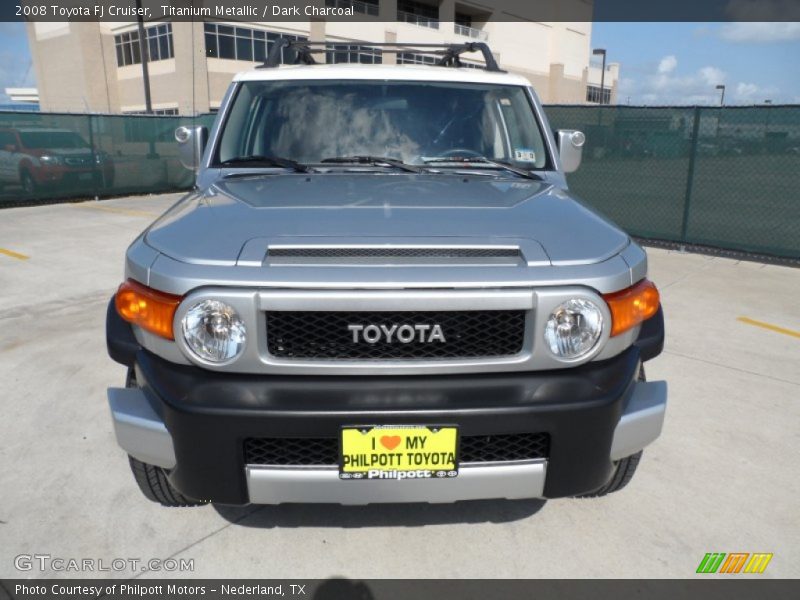 Titanium Metallic / Dark Charcoal 2008 Toyota FJ Cruiser