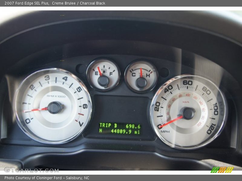 Creme Brulee / Charcoal Black 2007 Ford Edge SEL Plus