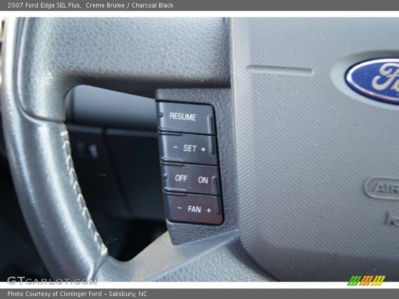 Creme Brulee / Charcoal Black 2007 Ford Edge SEL Plus
