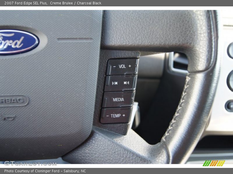 Creme Brulee / Charcoal Black 2007 Ford Edge SEL Plus